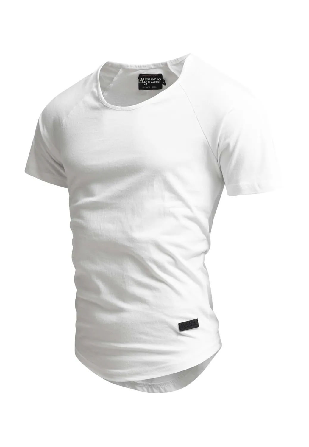 Alessandro Salvarini AS-076 T-Shirt Weiß 3XL Baumwolle