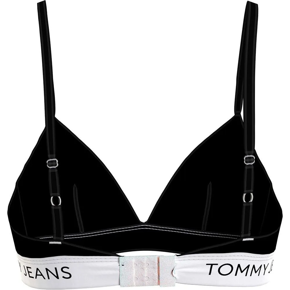 Tommy Jeans Triangel Padded Stretch BH Schwarz gepolstert