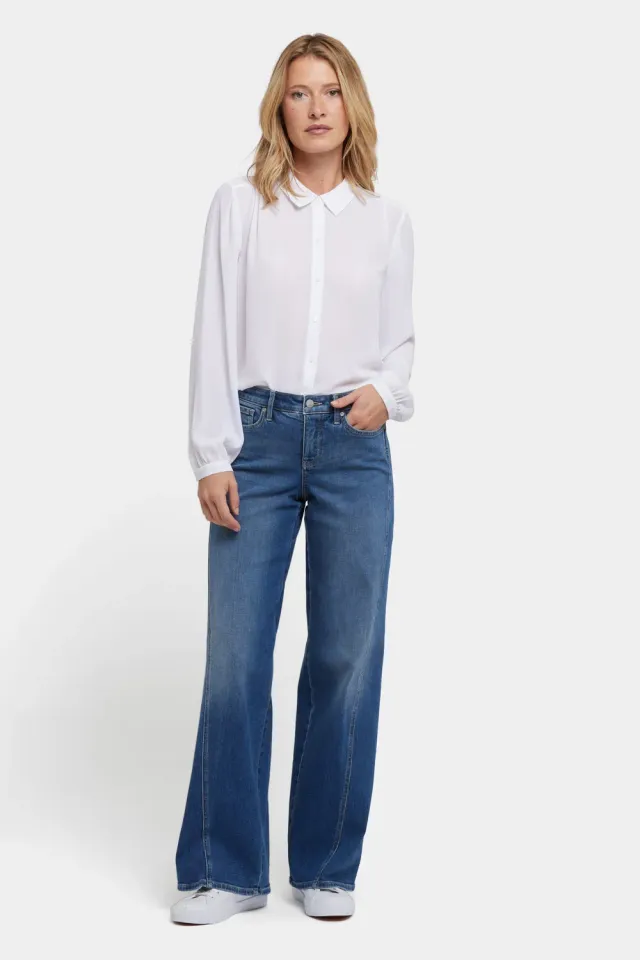 NYDJ Teresa Wide Leg Jeans Romantic Indigo Damen