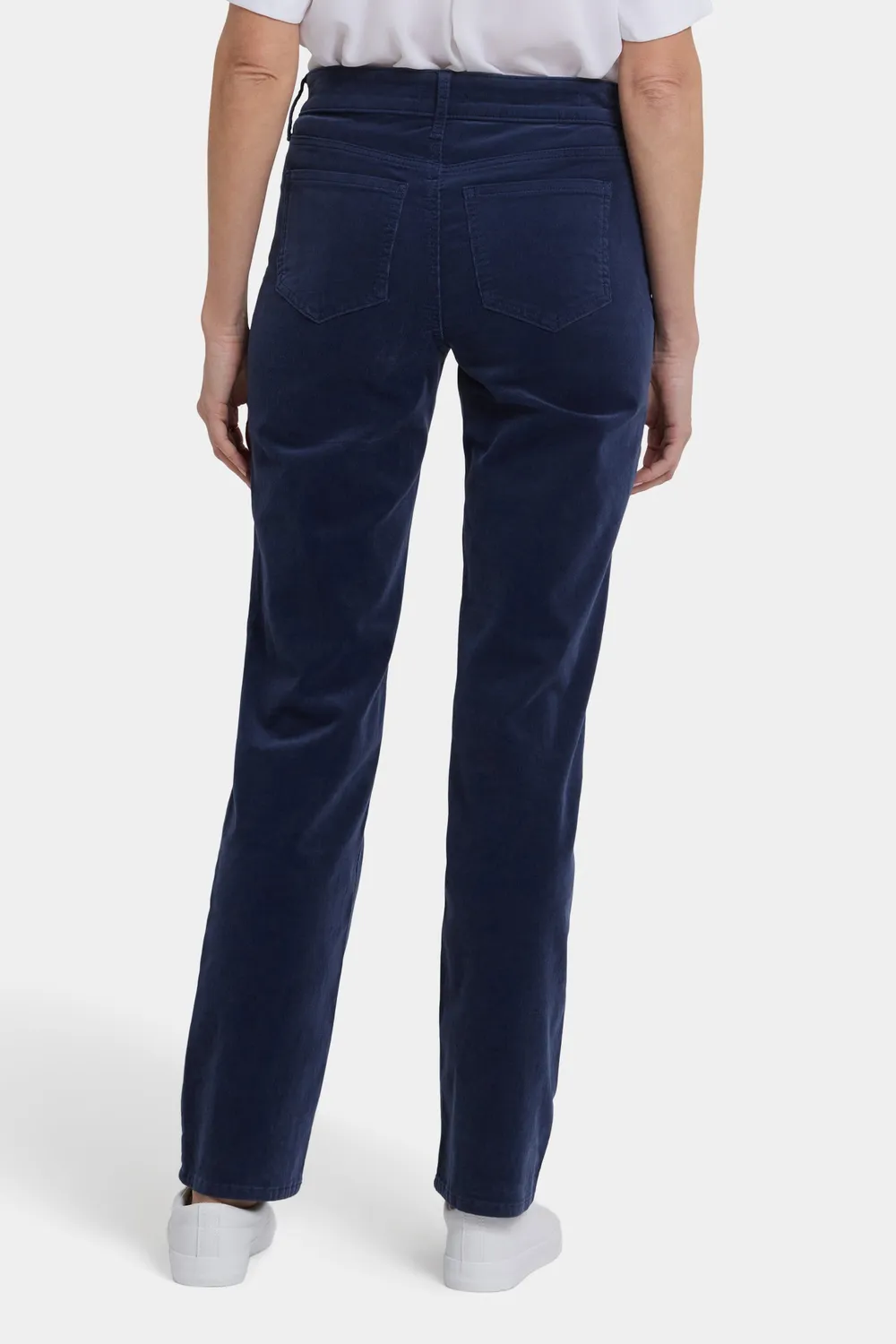 NYDJ Marilyn Straight Hose Dark Night Cord