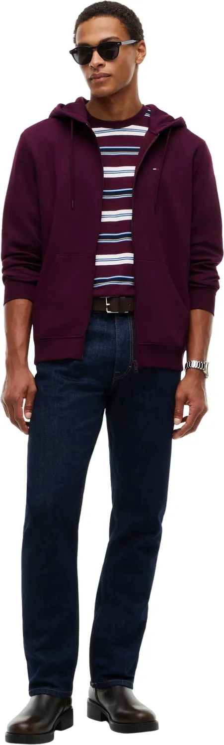 Tommy Jeans TJM DM0DM20743 Zip-Hoodie Violett XXL Fleece