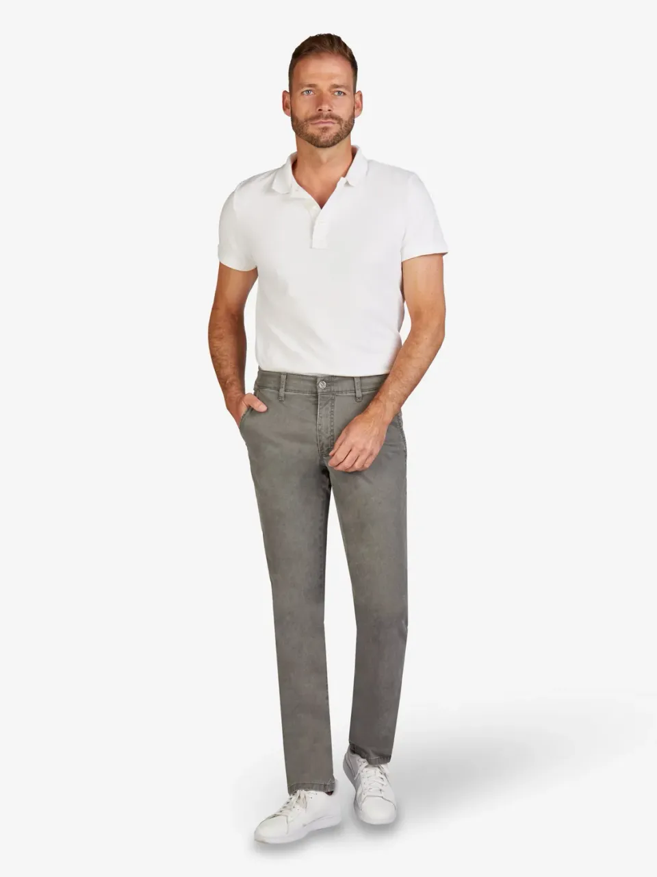 Club of Comfort Garvey 6701 Chino grau High Stretch