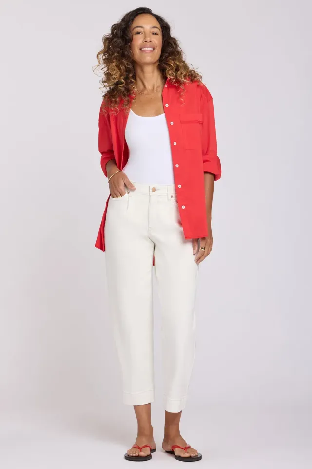 NYDJ Carrot Ankle Jeans Vintage White High Rise