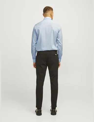 JJ Rebel Jrebgavin Solid Shirt Ls Noos Hemd Blau XS