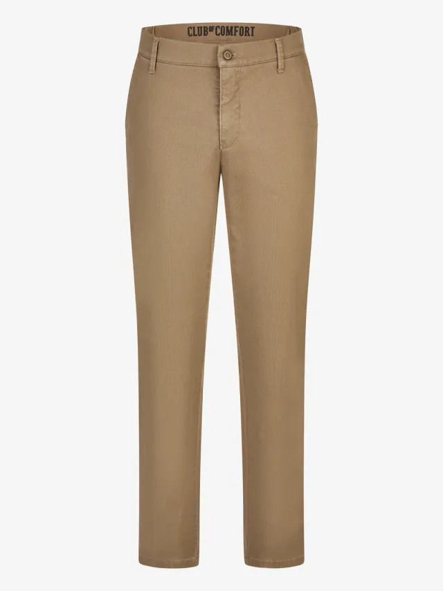 Club of Comfort Foxx 8212 Chino beige Slim Fit