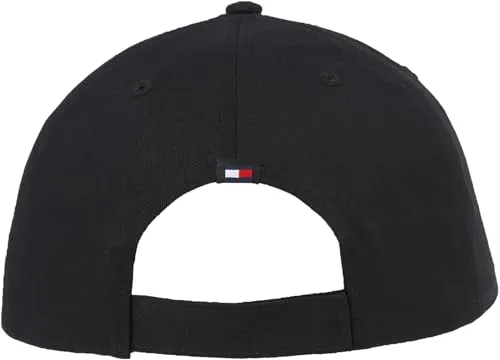 Tommy Jeans Cap Linear Logo Basecap Schwarz OneSize Baumwolle