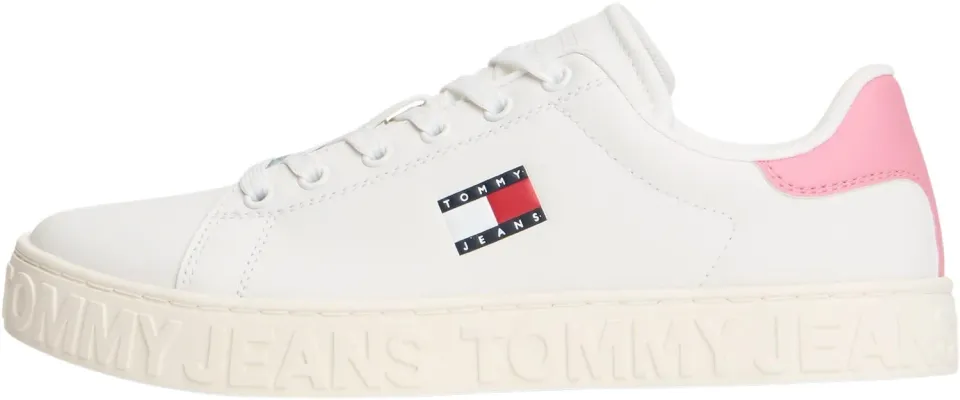 Tommy Jeans Flatform Sneaker Damen Weiß Gr. 42 Plateausohle