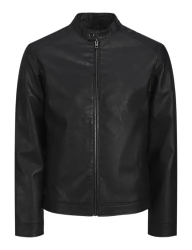 JJ Rebel Jrebcaleb PU Jacke S Kunstleder