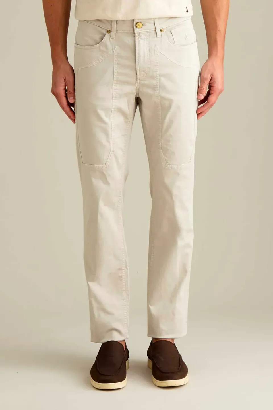 Jeckerson John Slim Fit Herren Chino Beige Hell