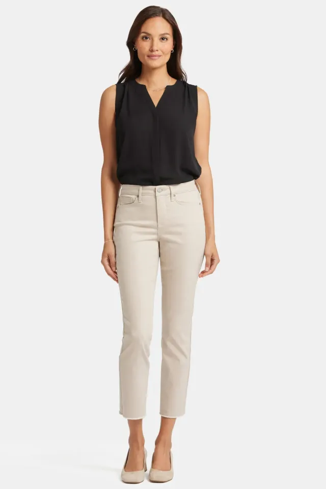 NYDJ Sheri Slim Ankle Jeans Feather beige Slim Fit