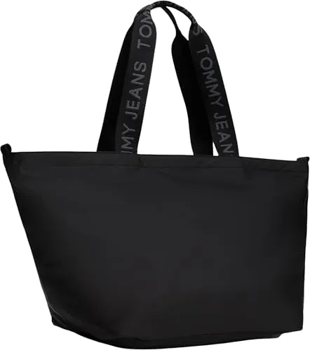 Tommy Jeans Daily Tote Bag Tasche Schwarz Einheitsgröße Logo