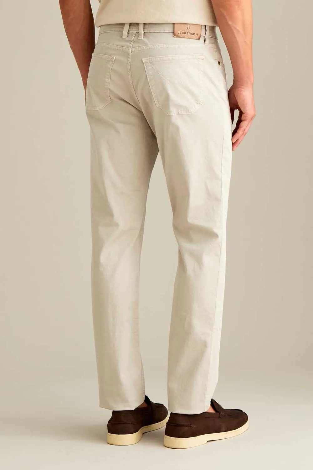 Jeckerson John Slim Fit Herren Chino Beige Hell