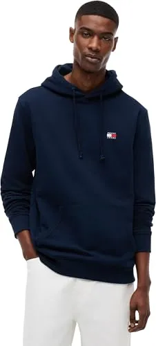 Tommy Jeans TJM Reg Badge DM0DM21922 Hoodie Blue Storm