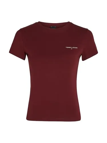 Tommy Jeans Linear Slim Fit Damen T-Shirt XS Kurzarm