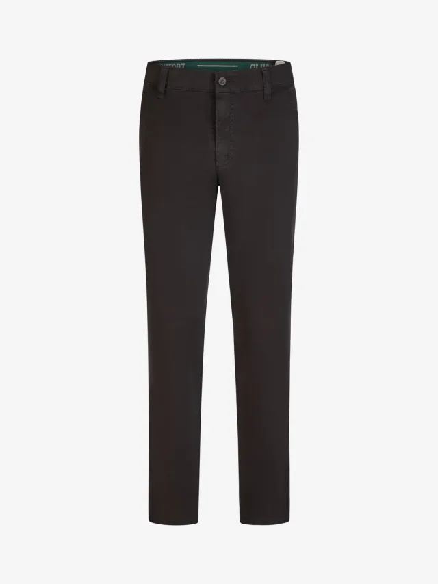 Club of Comfort Garvey 8070 Chino schwarz Stretch