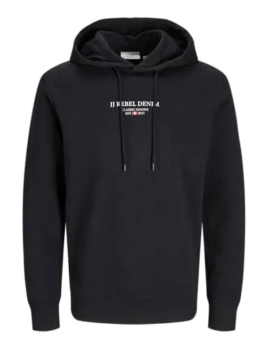 JJ Rebel Jrebjeans Rebel Print Sweat Hood Hoodie 1er Pack