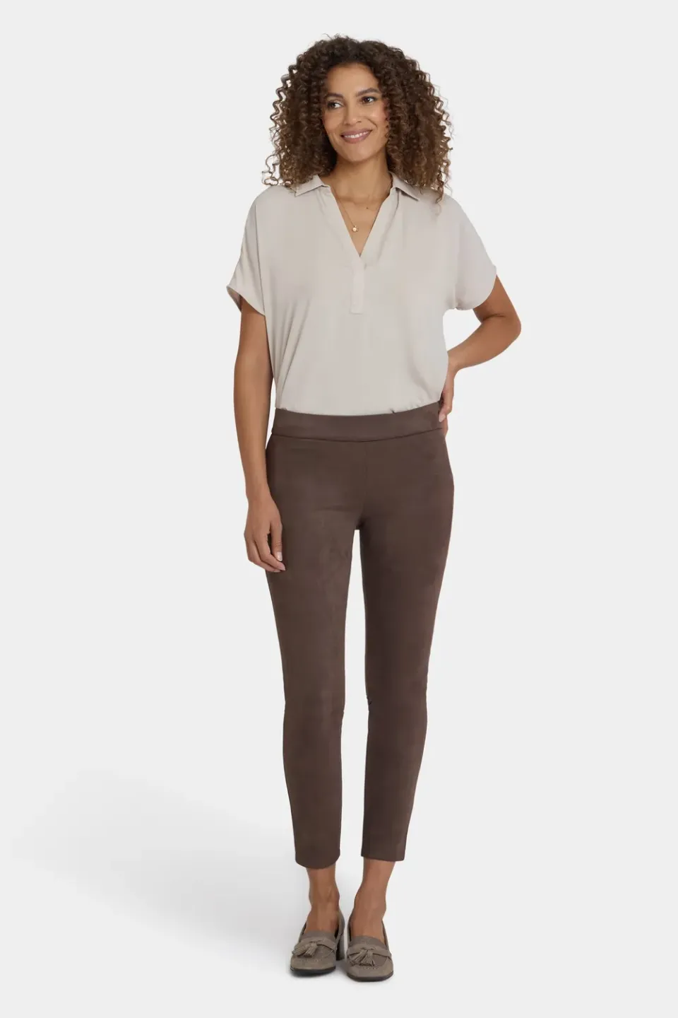 NYDJ Basic Legging Hose Coffee Bean