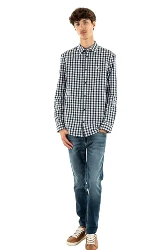Tommy Jeans Poplin Check Shirt Regular Fit Hemd M kariert