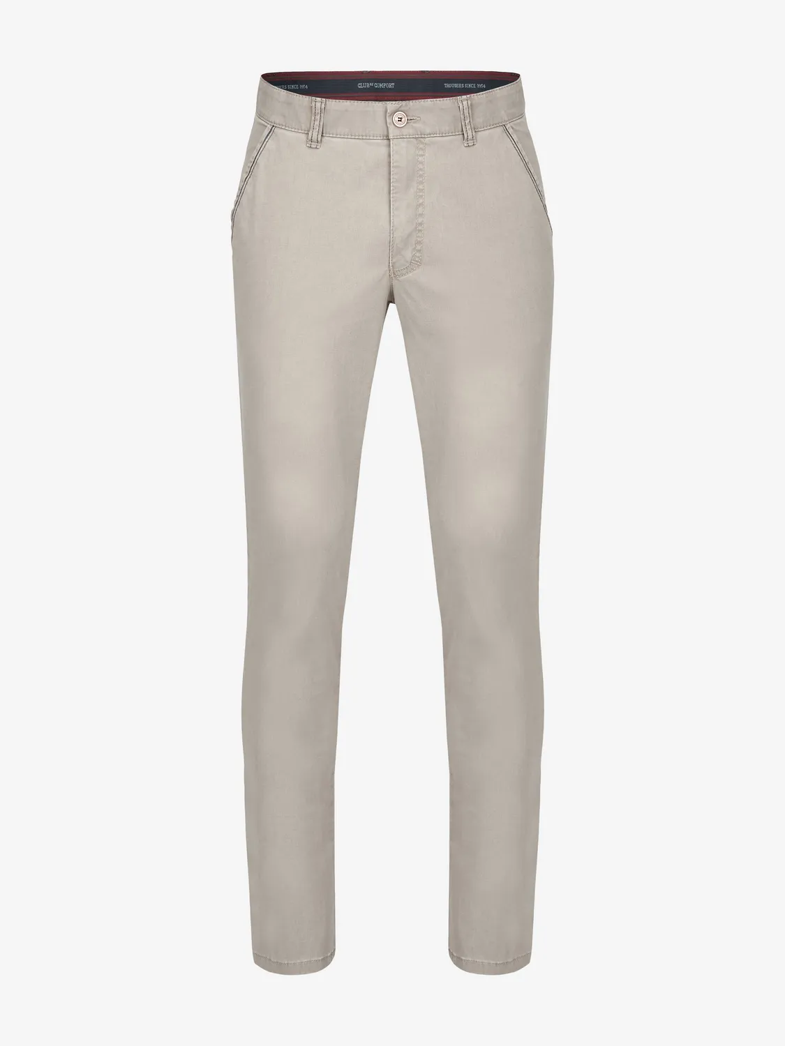 Club of Comfort Garvey 6701 Chino Grau-Beige Stretch