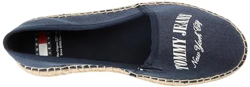 Tommy Jeans TJW Varsity Espadrille EN0EN02470 Blau Gr. 37