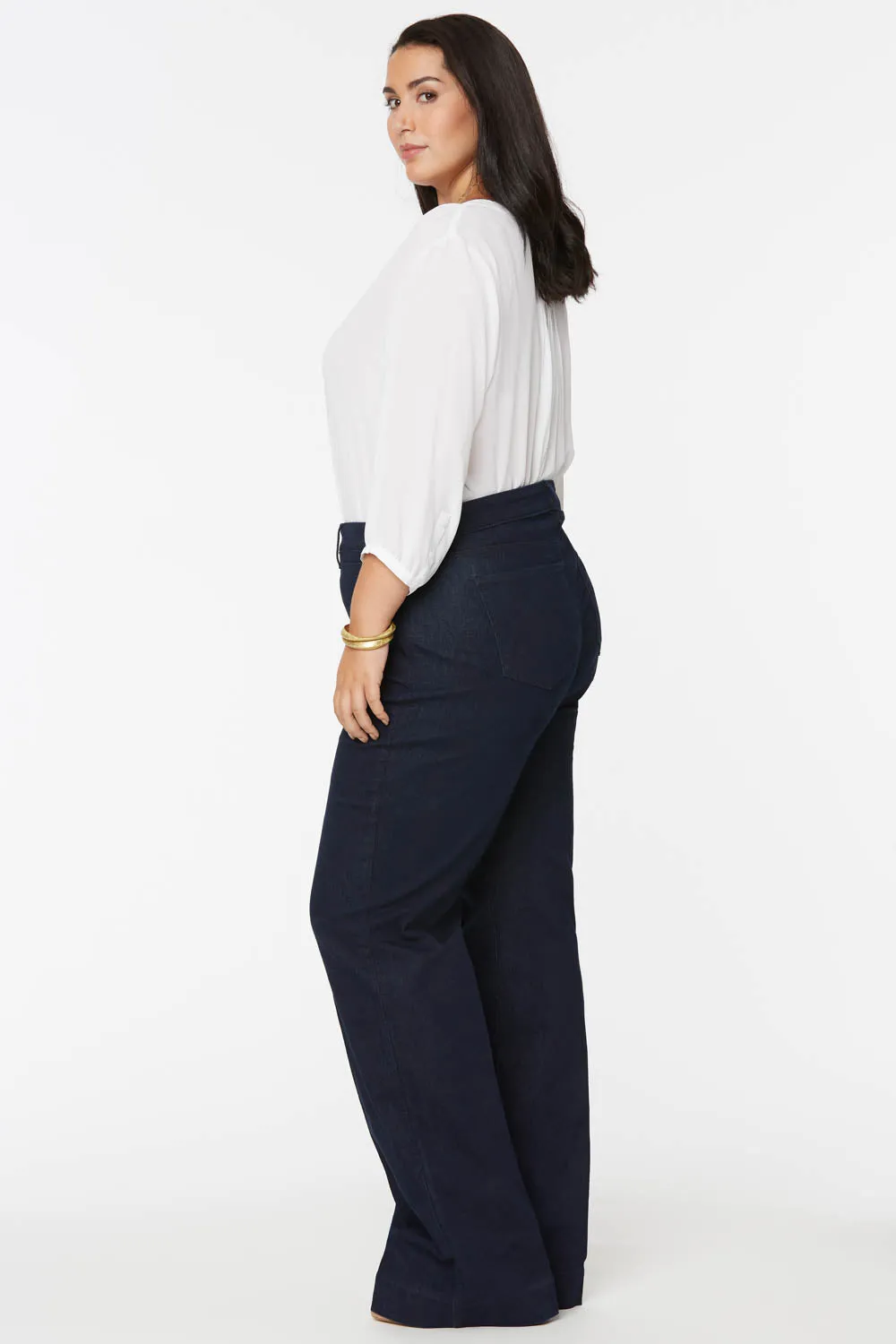 NYDJ Teresa Trouser Jeans Rinse Plus weit