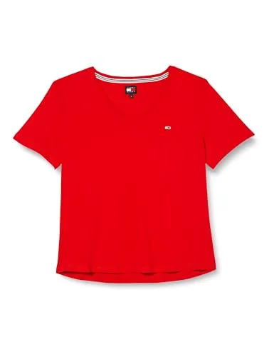 Tommy Jeans TJW V-Neck T-Shirt 2er Pack weiß-blau