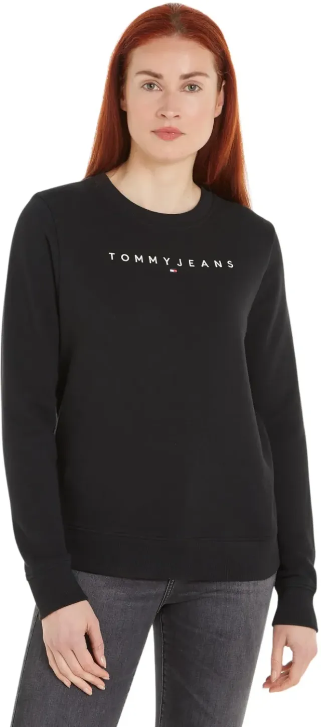 Tommy Jeans Sweatshirt Damen Regular Fit Schwarz M