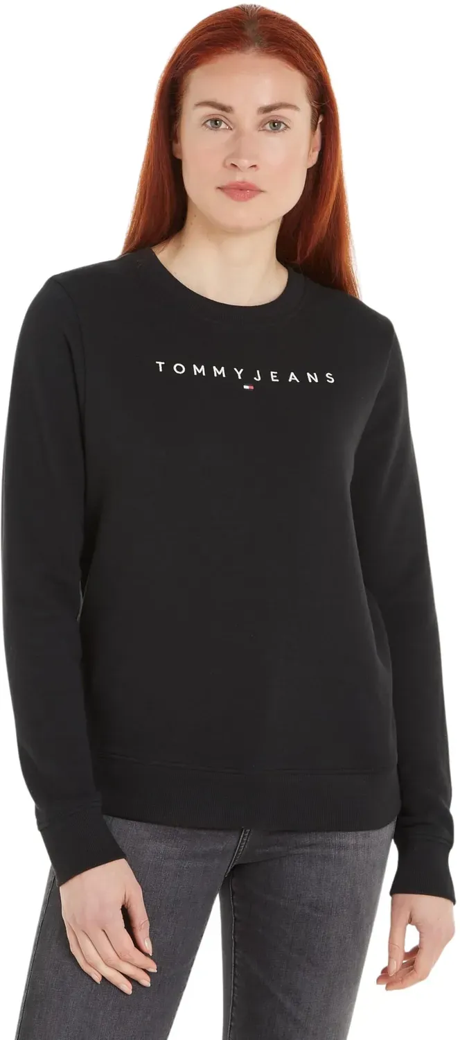 Tommy Jeans Sweatshirt Damen Regular Fit Schwarz M