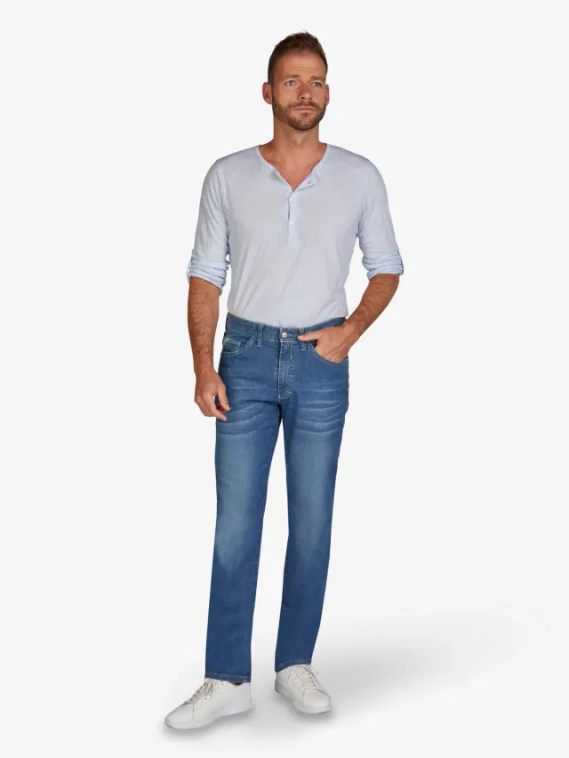 Club of Comfort Henry 6516 Jeans hellblau gewaschen