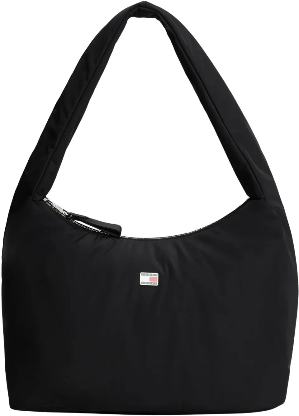 Tommy Jeans Urban Hobo Schultertasche Nylon Schwarz
