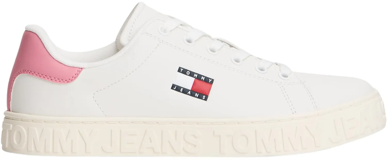 Tommy Jeans Flatform Sneaker Damen Weiß Gr. 42 Plateausohle