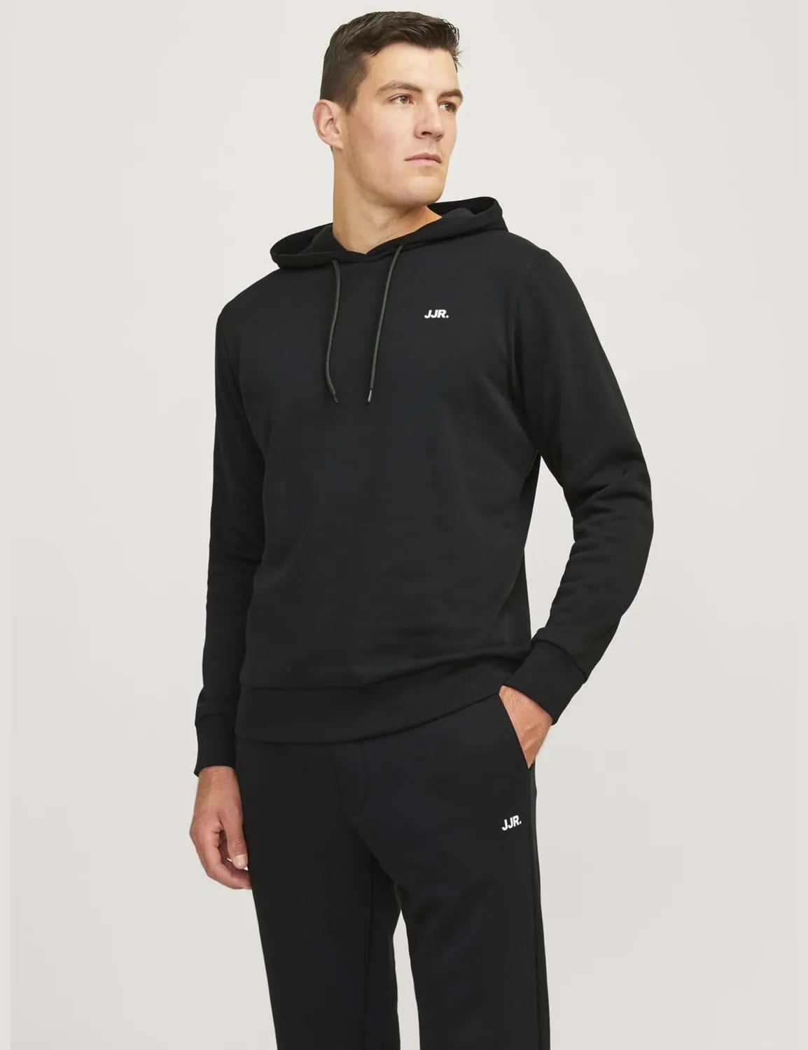 JJ Rebel Jrebrebel Logo Sweat Hood Kapuzenpullover Herren