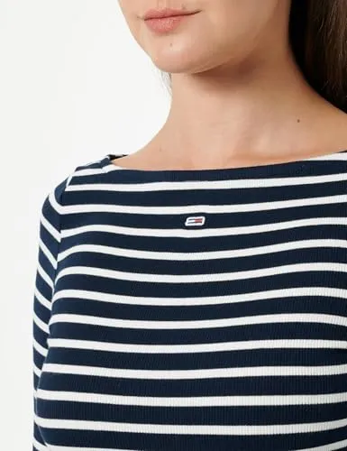 Tommy Jeans Breton Stripe Langarmshirt M Streifen