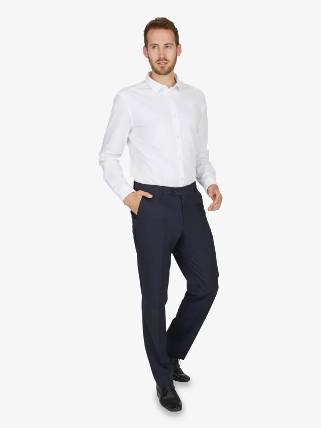 Club of Comfort Santos 2590 Stoffhose dunkelblau Wolle