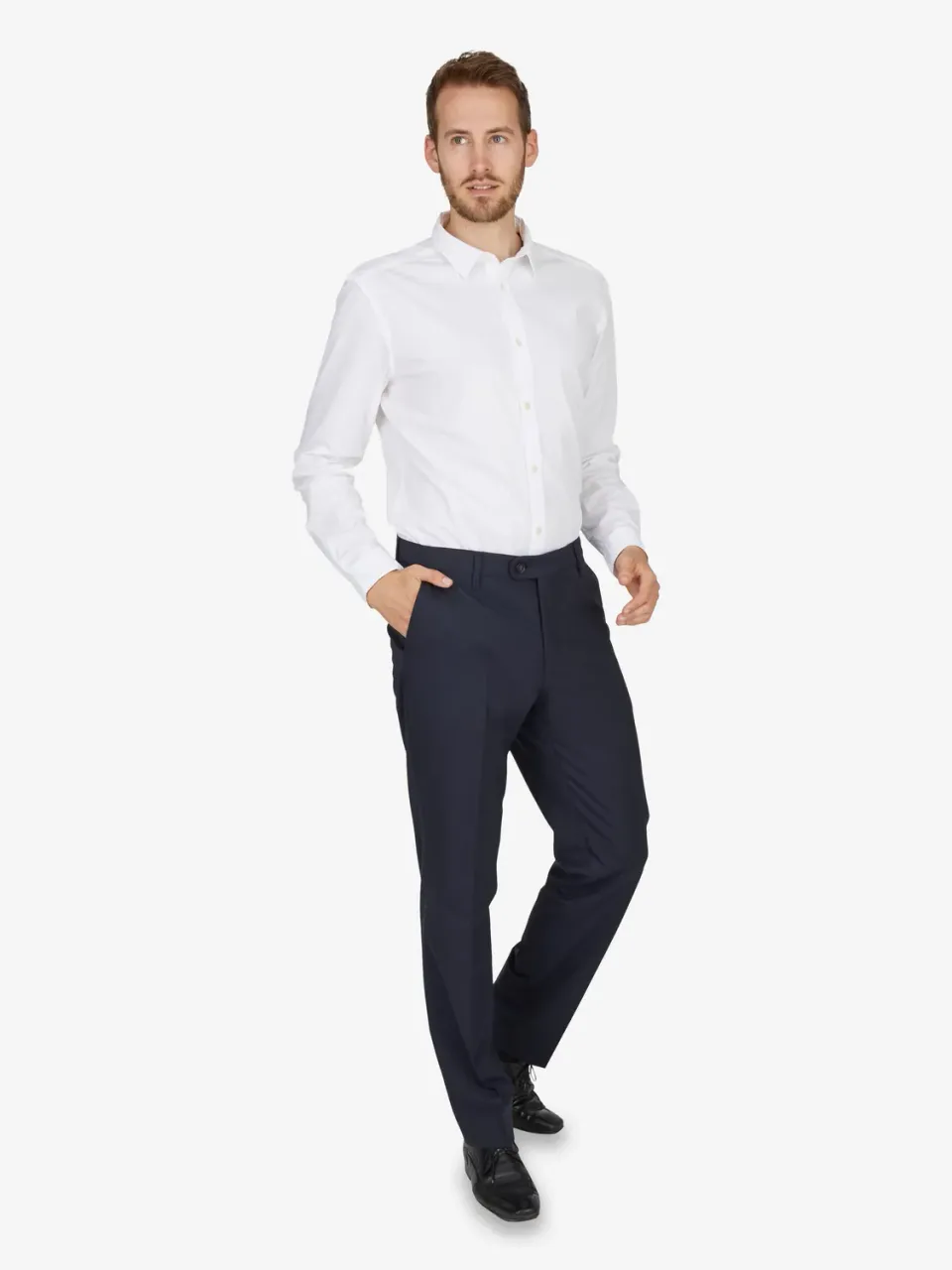 Club of Comfort Santos 2590 Stoffhose dunkelblau Wolle