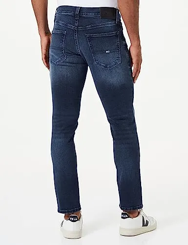 Tommy Jeans Herren Denimhose Stretch Denim Blau