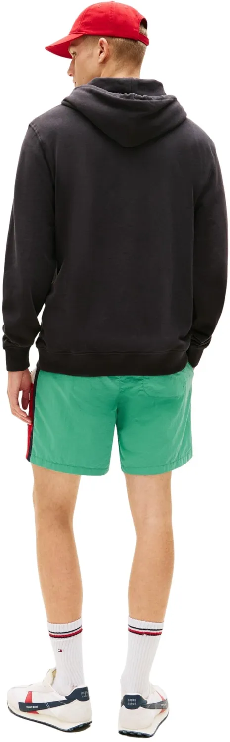 Tommy Jeans Kapuzenpullover XXL Schwarz Fleece