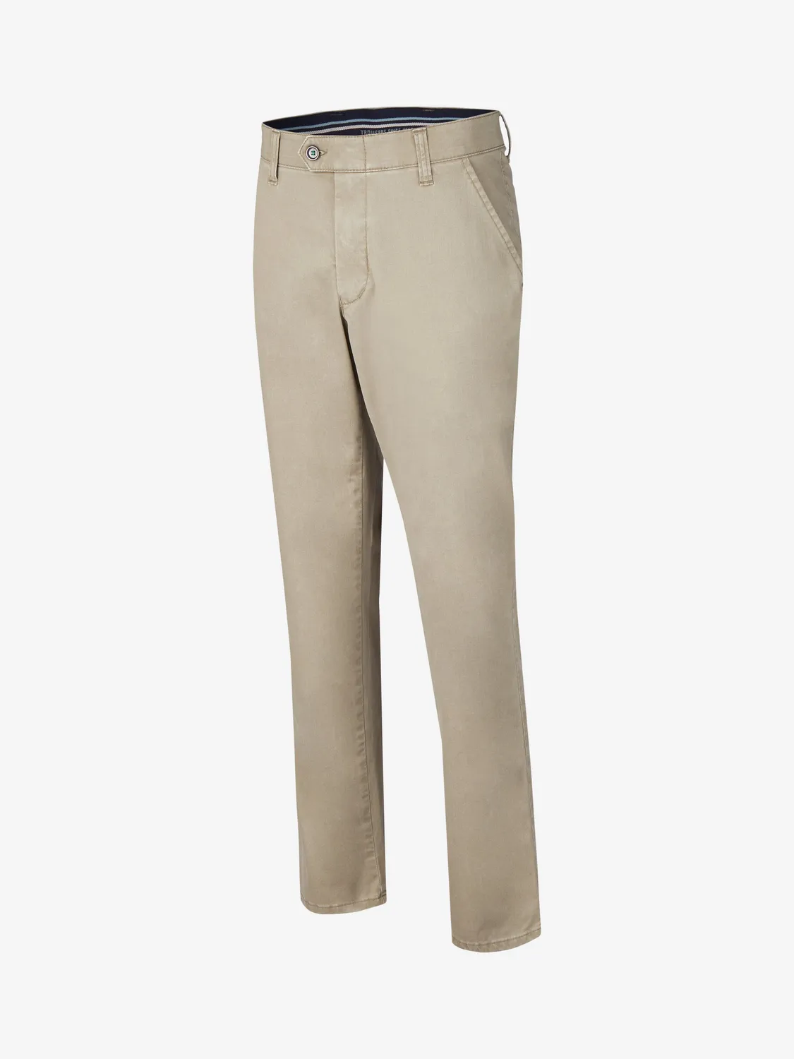 Club of Comfort Denver 7901 Chino Hose grau-beige Stretch