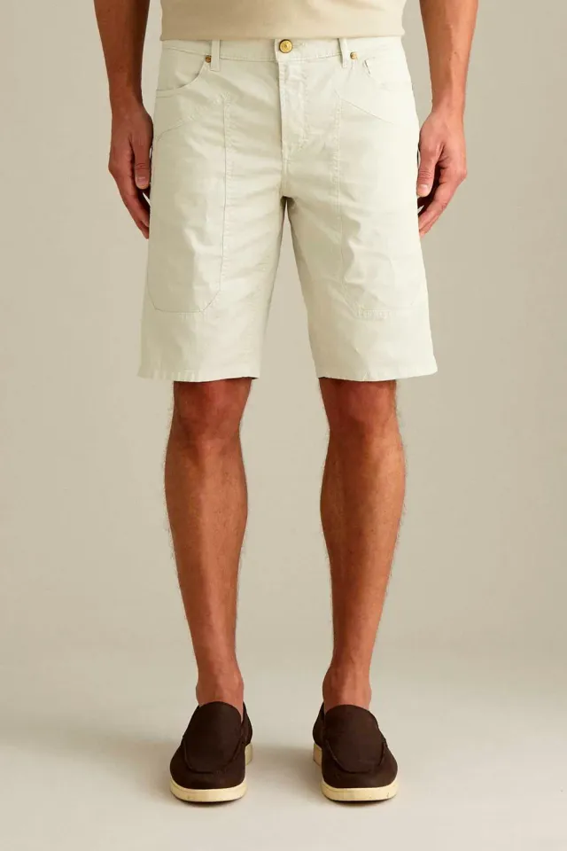 Jeckerson Jayden Bermuda Slim Fit hellgrau Herren