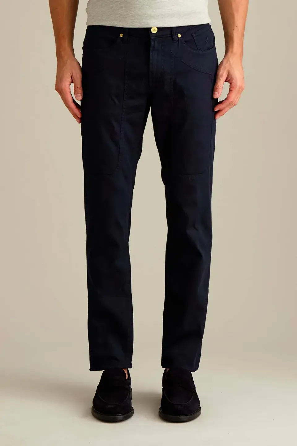 Jeckerson John Toppa Herrenhose Slim Fit Dunkelblau