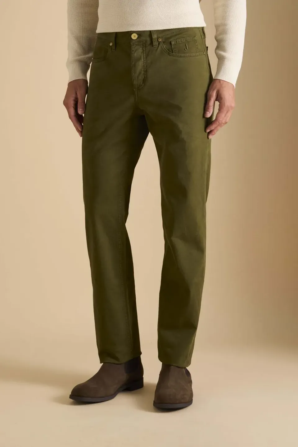 Jeckerson Jasper Regular Herren Chino Olivgrün