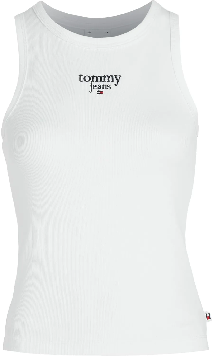 Tommy Jeans Slim Logo Tank Top 6XL Weiß Baumwolle
