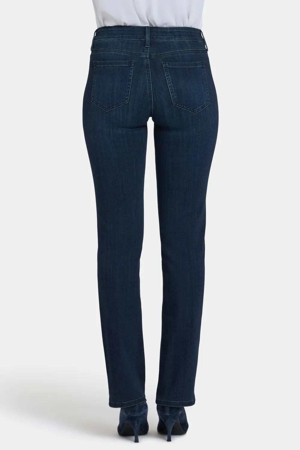 NYDJ Marilyn Straight Jeans Obsidian Blue Damen