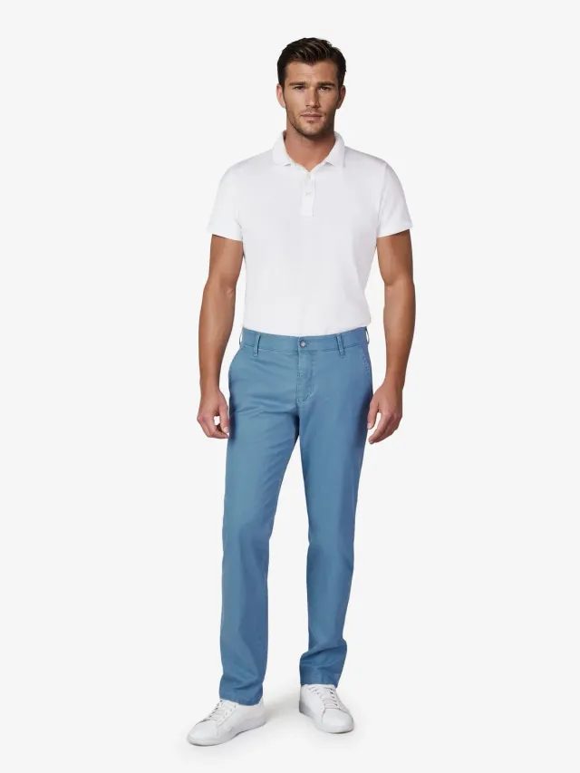 Club of Comfort Garvey 8304 Chino Hose blau Regular