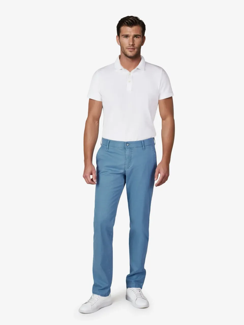 Club of Comfort Garvey 8304 Chino Hose blau Regular