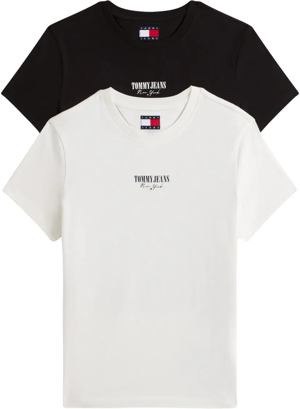Tommy Jeans Essential Logo Tee T-Shirts 2er Pack