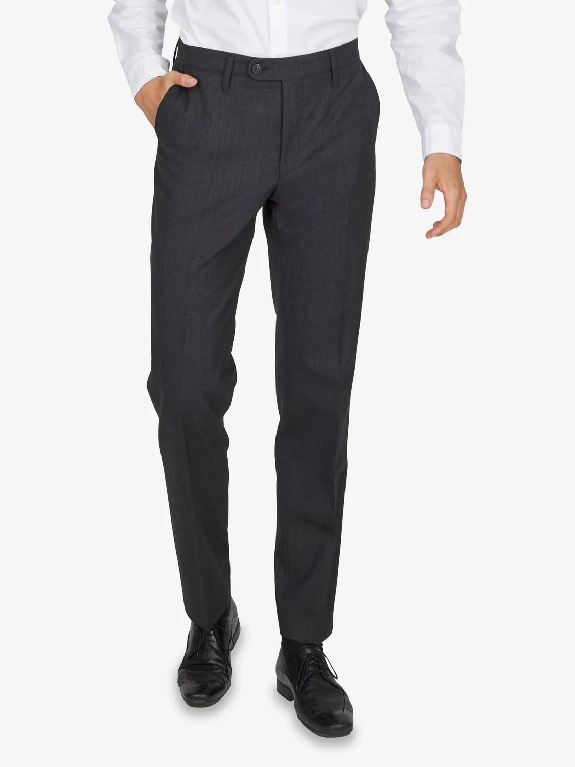 Club of Comfort Santos 2590 Stoffhose dunkelgrau Wolle