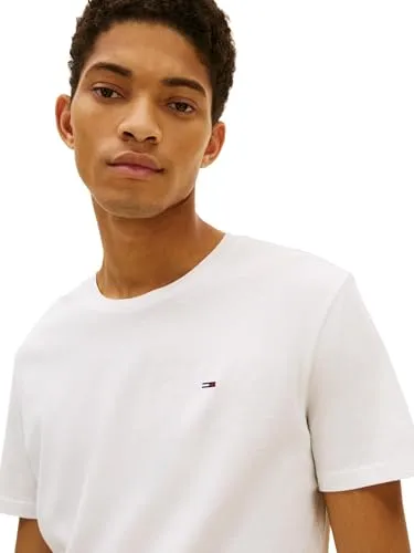 Tommy Jeans TJM XSLIM T-Shirt Herren 3er-Pack Ecru XXL
