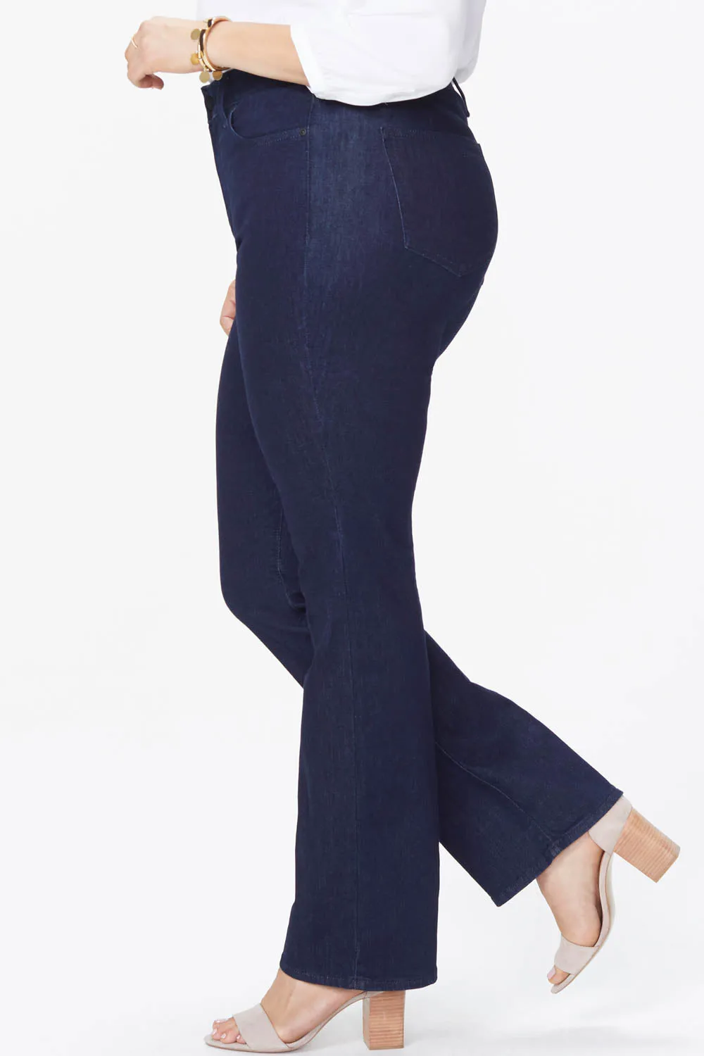 NYDJ Barbara Bootcut Plus Size Jeans Rinse