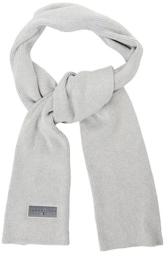 Tommy Jeans Linear Strickschal Damen Grau meliert